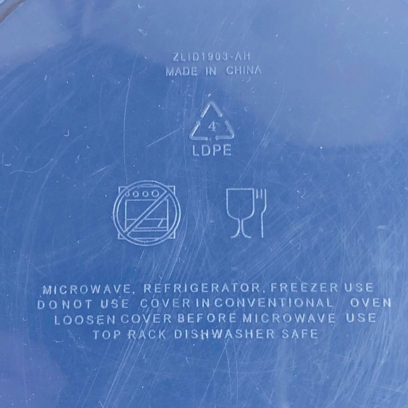 Anchor Hocking Bowl w/ Lid 2 Cups 1903-AH Blue - Picture 7 of 13